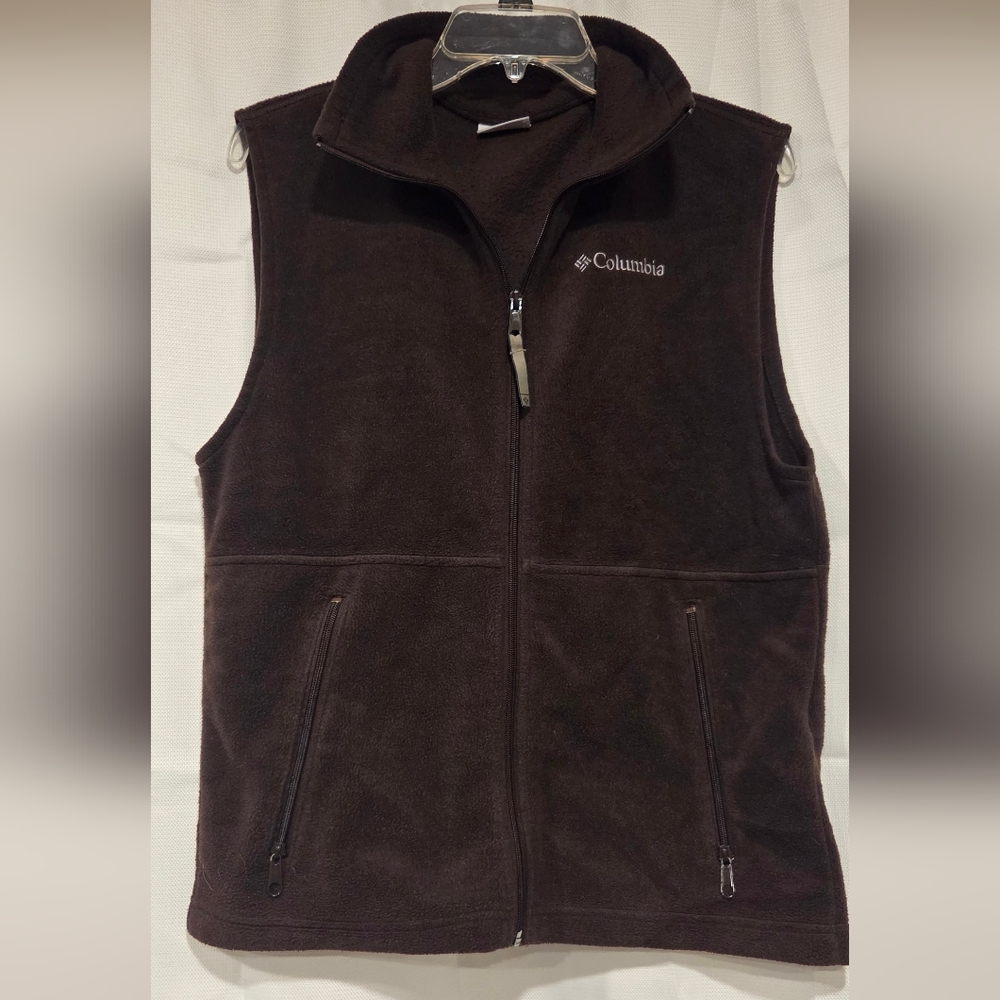 Columbia Brown Fleece Vest